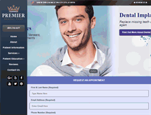 Tablet Screenshot of premierdentalcareutah.com